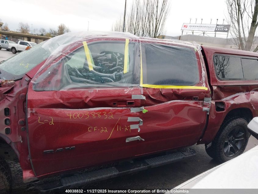 2022 Ram 1500 Sport VIN: 1C6SRFVT4NN239945 Lot: 40038832