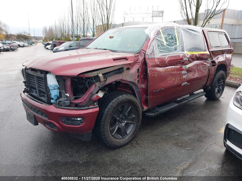1C6SRFVT4NN239945 2022 RAM 1500 photo no. 2