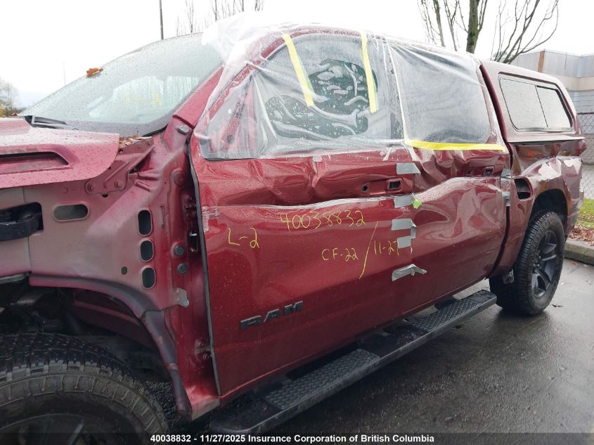 2022 Ram 1500 Sport VIN: 1C6SRFVT4NN239945 Lot: 40038832