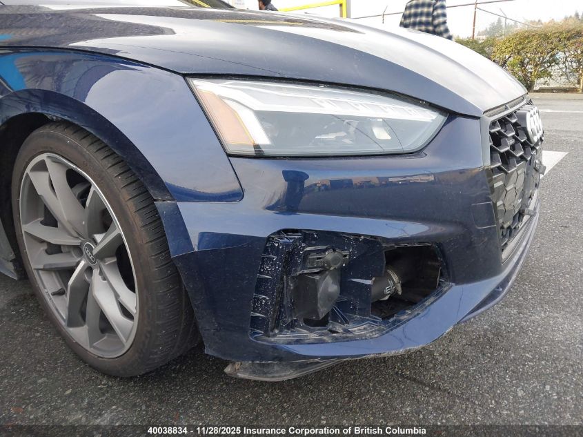 2021 Audi A5 VIN: WAUFACF57MA041265 Lot: 40038834