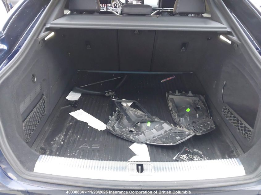 2021 Audi A5 VIN: WAUFACF57MA041265 Lot: 40038834