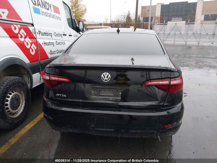 2020 Volkswagen Jetta S/Se/R-Line VIN: 3VWCB7BU1LM025780 Lot: 40038314