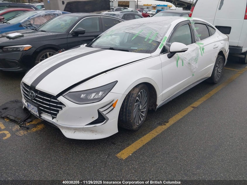 KMHL34JJ7MA031146 2021 HYUNDAI SONATA photo no. 2