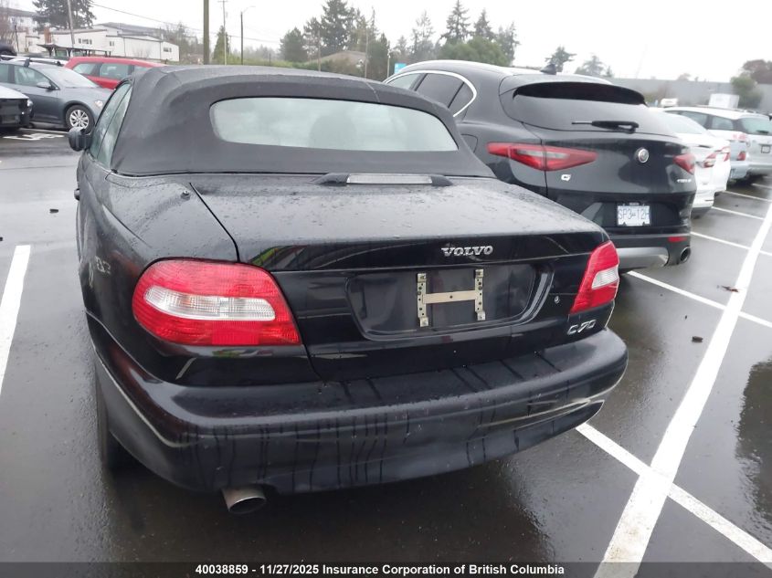 2003 Volvo C70 VIN: YV1NC62D93J035385 Lot: 40038859