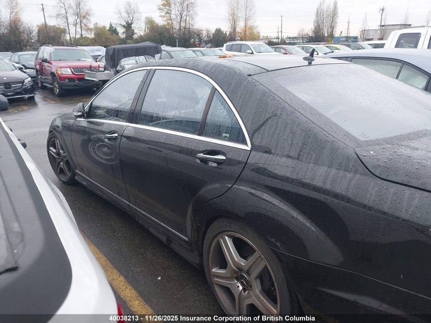 2007 Mercedes-Benz S 550 VIN: WDDNG71X97A034910 Lot: 40038213
