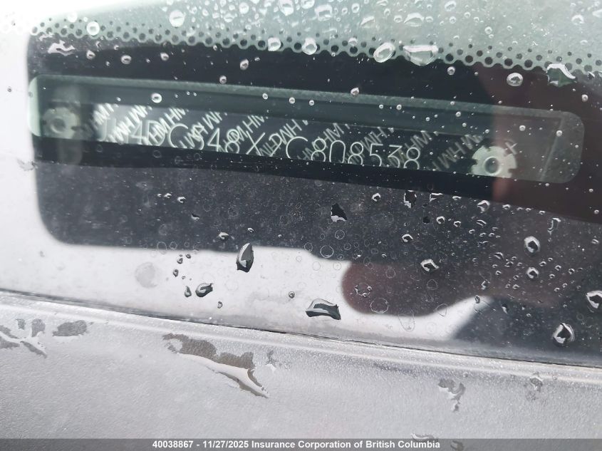 2002 Acura Rsx VIN: JH4DC548X2C808538 Lot: 40038867