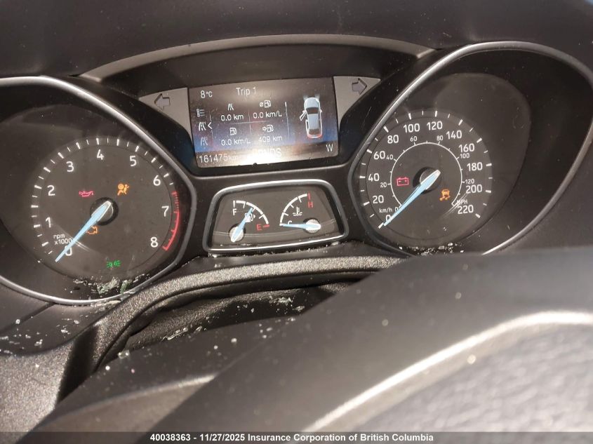 2017 Ford Focus Se VIN: 1FADP3K28HL261194 Lot: 40038363