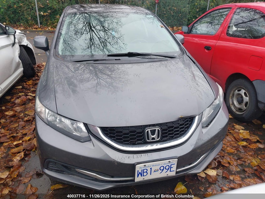 2013 Honda Civic Lx VIN: 2HGFB2F53DH026386 Lot: 40037716