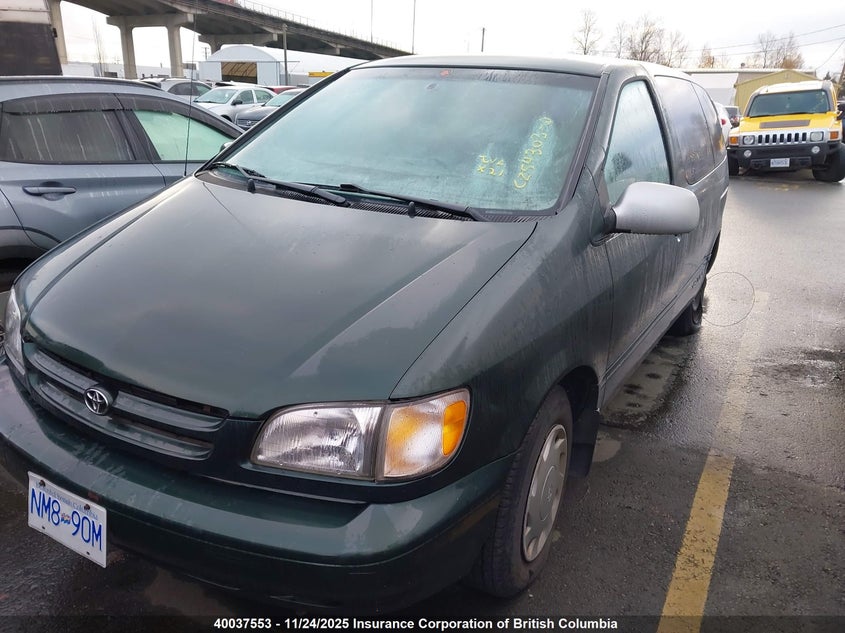 4T3ZF19C2XU162100 1999 TOYOTA SIENNA photo no. 2