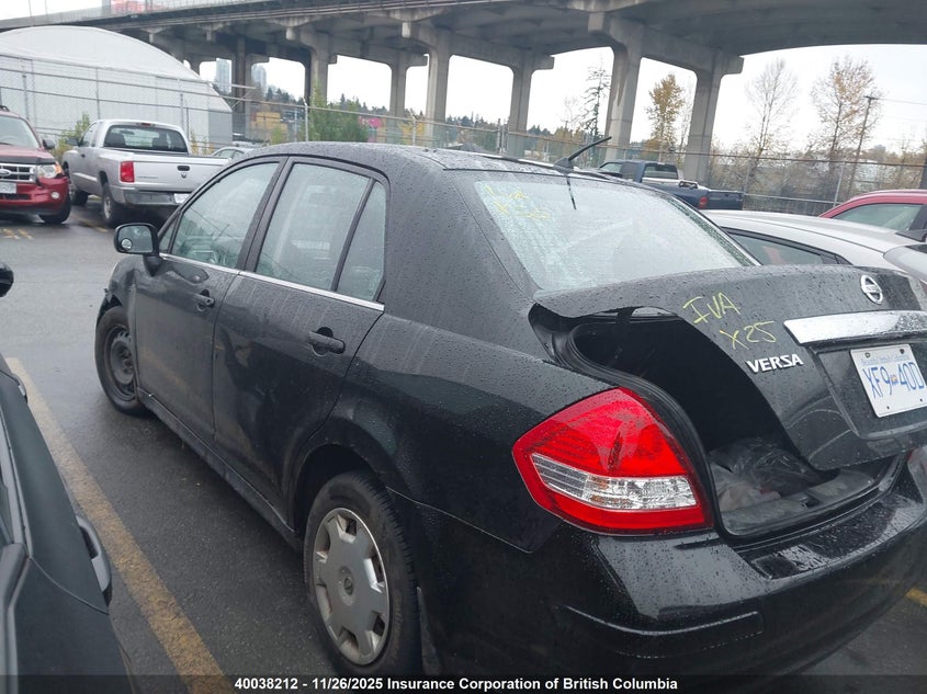 2007 Nissan Versa S/Sl VIN: 3N1BC11EX7L452148 Lot: 40038212