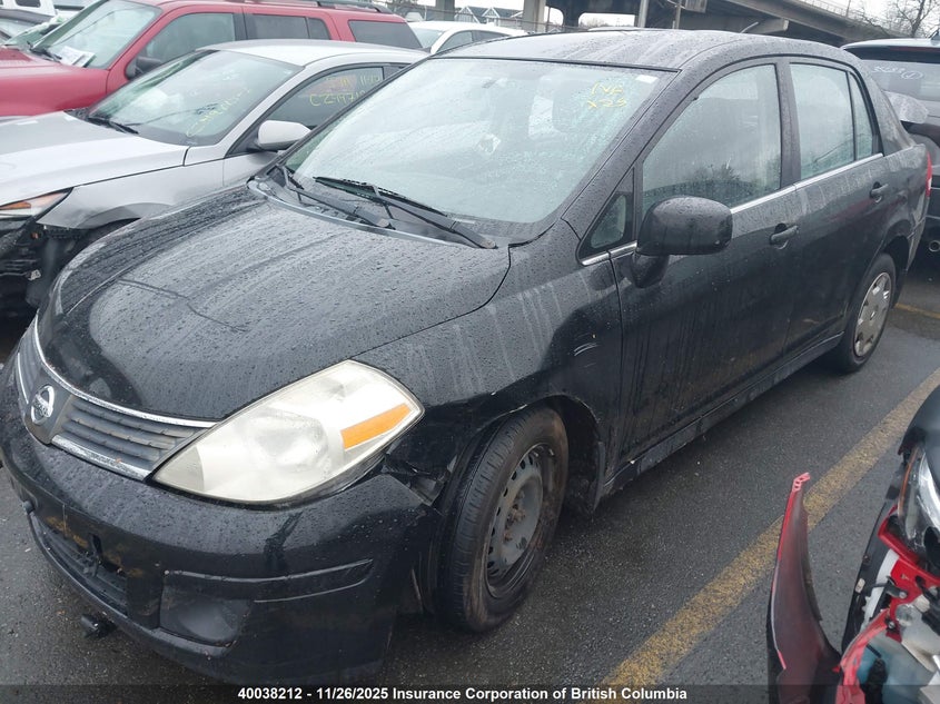 2007 Nissan Versa S/Sl VIN: 3N1BC11EX7L452148 Lot: 40038212