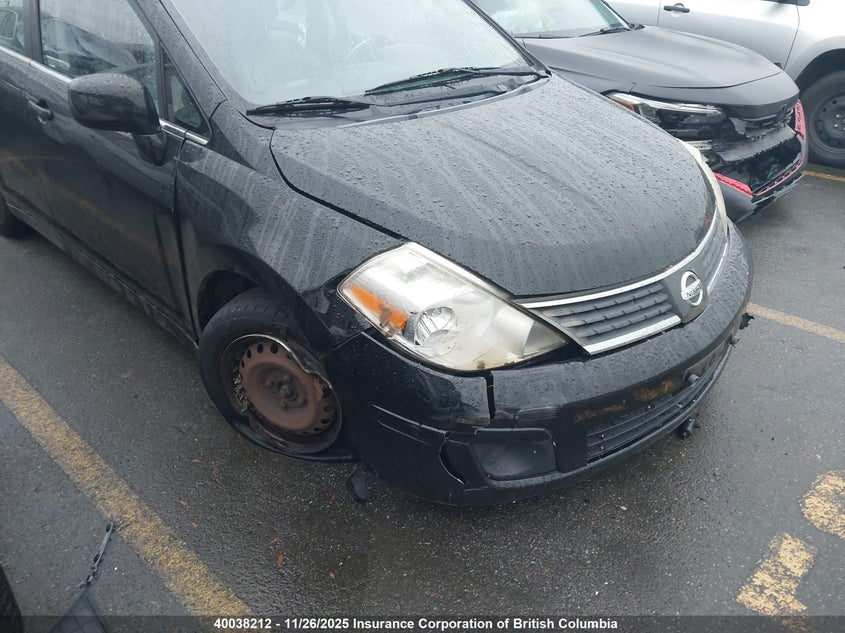 2007 Nissan Versa S/Sl VIN: 3N1BC11EX7L452148 Lot: 40038212