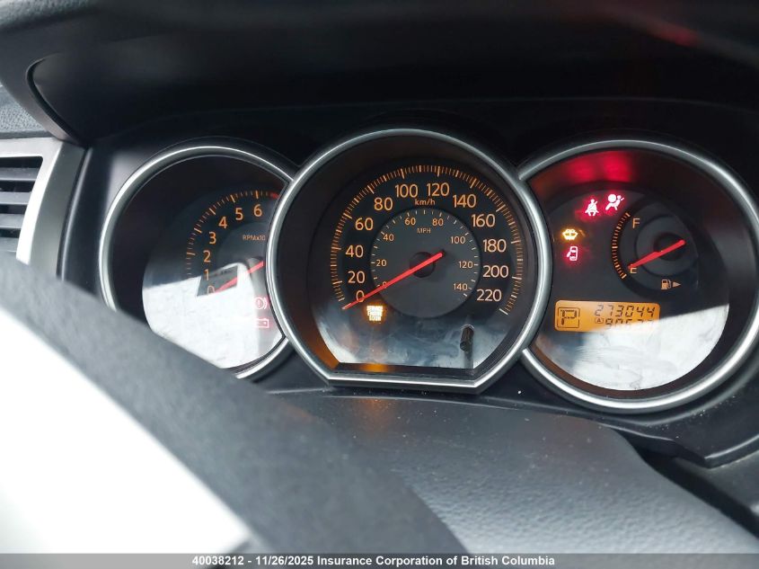 2007 Nissan Versa S/Sl VIN: 3N1BC11EX7L452148 Lot: 40038212