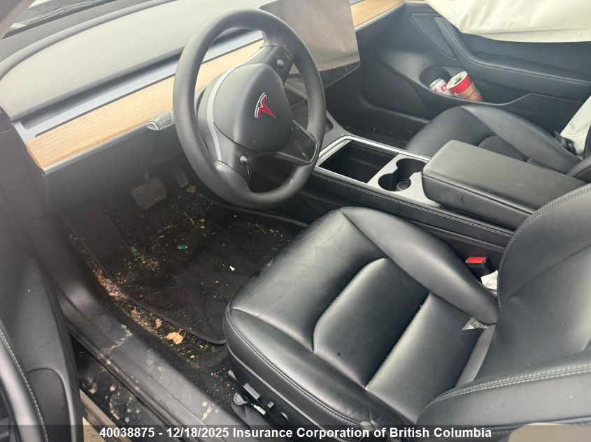 2023 Tesla Model 3 VIN: LRW3E1FA9PC900020 Lot: 40038875