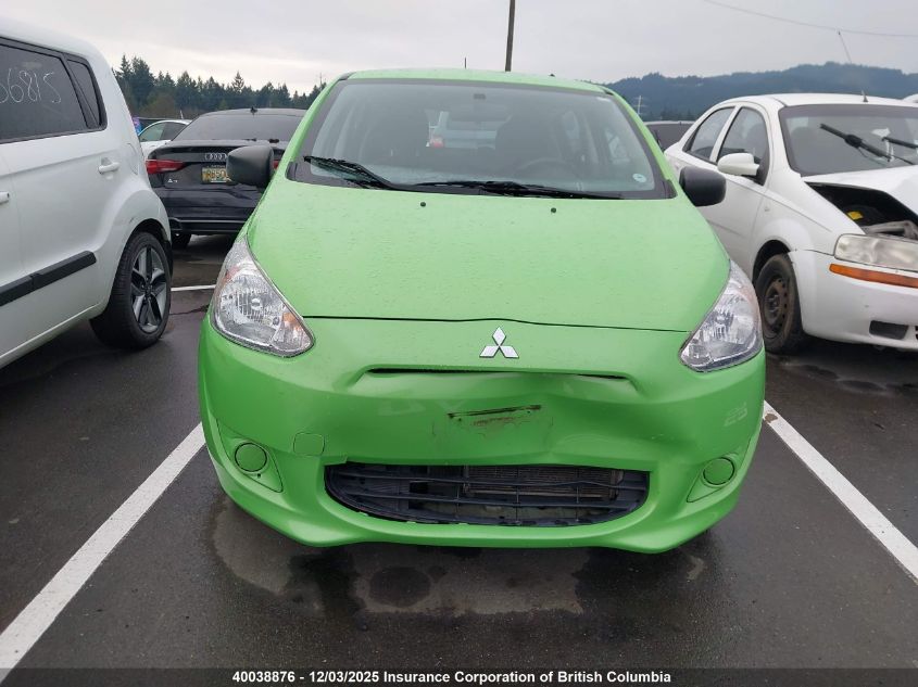 2015 Mitsubishi Mirage De VIN: ML32A3HJ1FH032442 Lot: 40038876