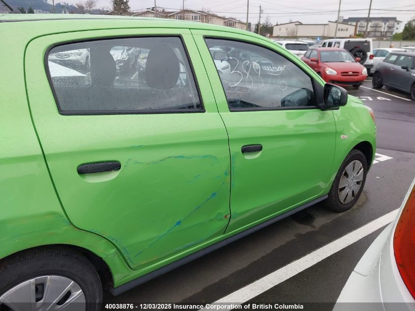2015 Mitsubishi Mirage De VIN: ML32A3HJ1FH032442 Lot: 40038876