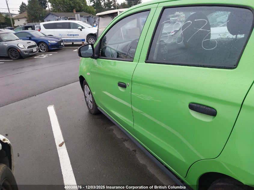 2015 Mitsubishi Mirage De VIN: ML32A3HJ1FH032442 Lot: 40038876