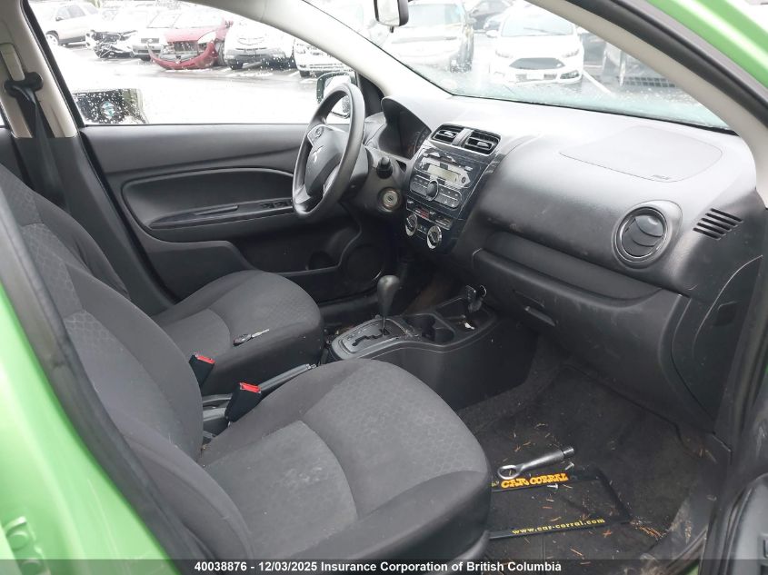 2015 Mitsubishi Mirage De VIN: ML32A3HJ1FH032442 Lot: 40038876