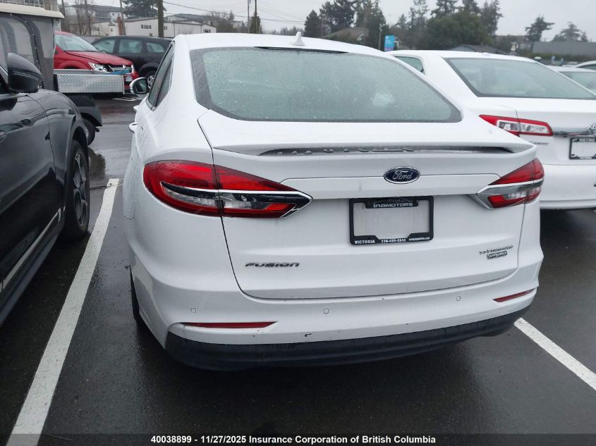 2020 Ford Fusion Hybrid Titanium VIN: 3FA6P0RU6LR181806 Lot: 40038899