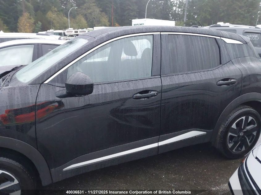 2025 Nissan Kicks Sv VIN: 3N8AP6CB3SL386147 Lot: 40036531