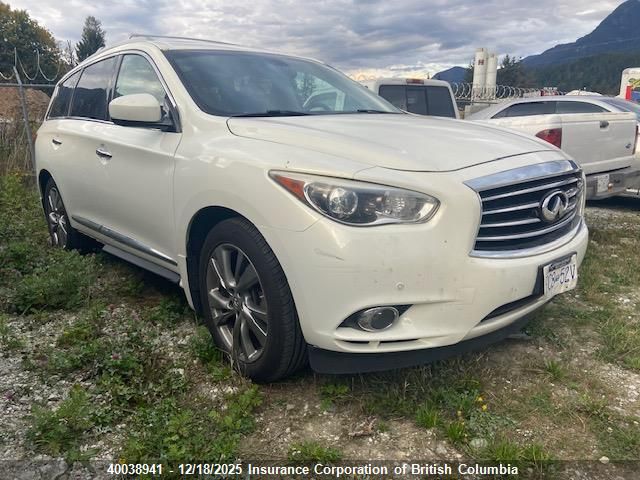 2013 Infiniti Jx35 VIN: 5N1AL0MM6DC323672 Lot: 40038941