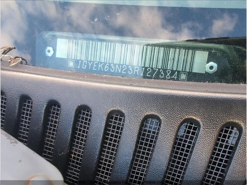 1GYEK63N23R127384 2003 CADILLAC ESCALADE photo no. 8