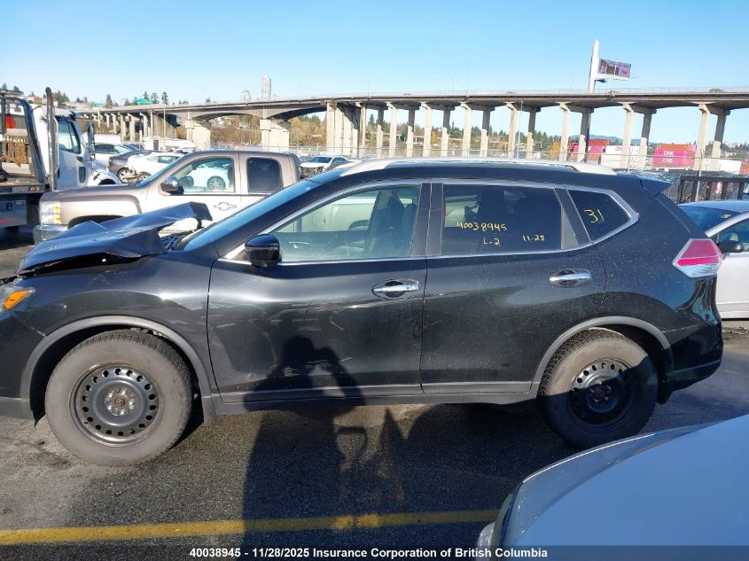 2016 Nissan Rogue VIN: 5N1AT2MV8GC803866 Lot: 40038945