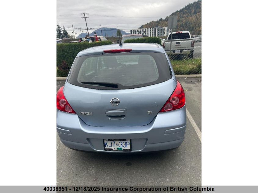 2009 Nissan Versa VIN: 3N1BC13E29L433724 Lot: 40038951