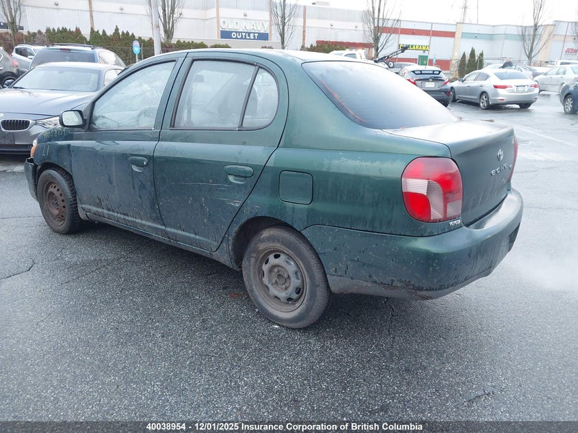 JTDBT1236Y0031083 2000 TOYOTA ECHO photo no. 3