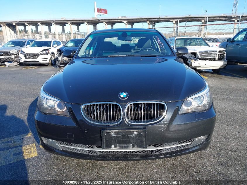 2008 BMW 528Xi VIN: WBANV13568CZ53825 Lot: 40038965