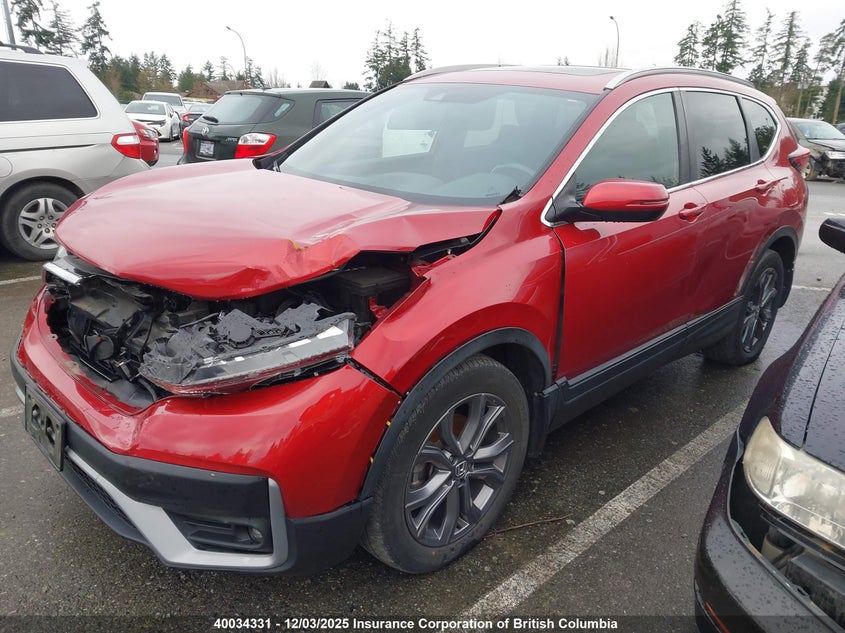 2HKRW2H48MH200593 2021 HONDA CR-V photo no. 2