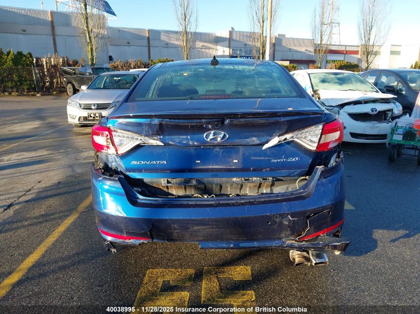 2016 Hyundai Sonata Sport/Limited VIN: 5NPE34AB6GH432030 Lot: 40038995