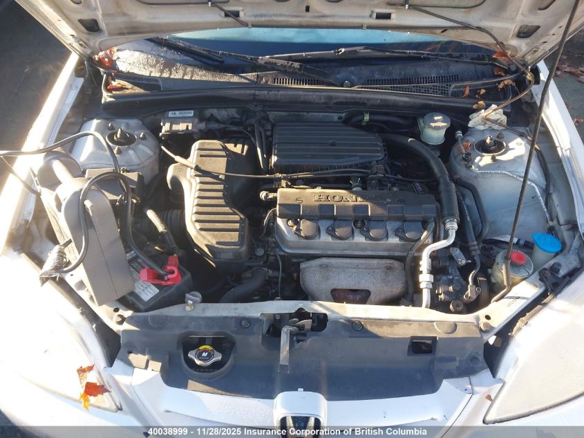 2003 Honda Civic VIN: 1HGEM22573L809224 Lot: 40038999