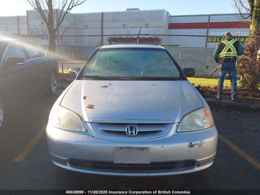 2003 Honda Civic VIN: 1HGEM22573L809224 Lot: 40038999