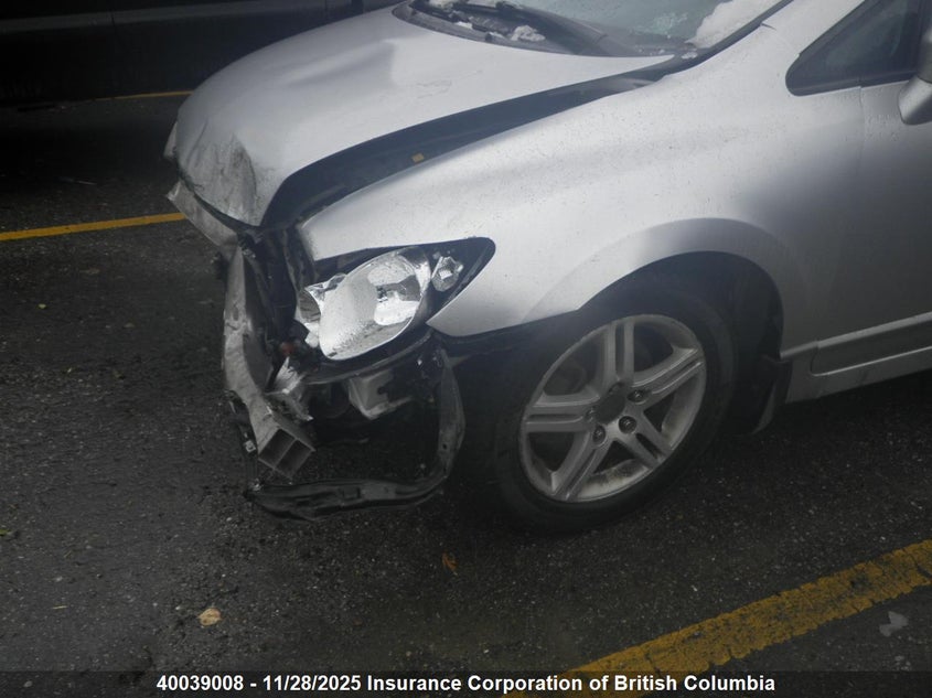 2006 Acura Csx VIN: 2HHFD56586H200298 Lot: 40039008