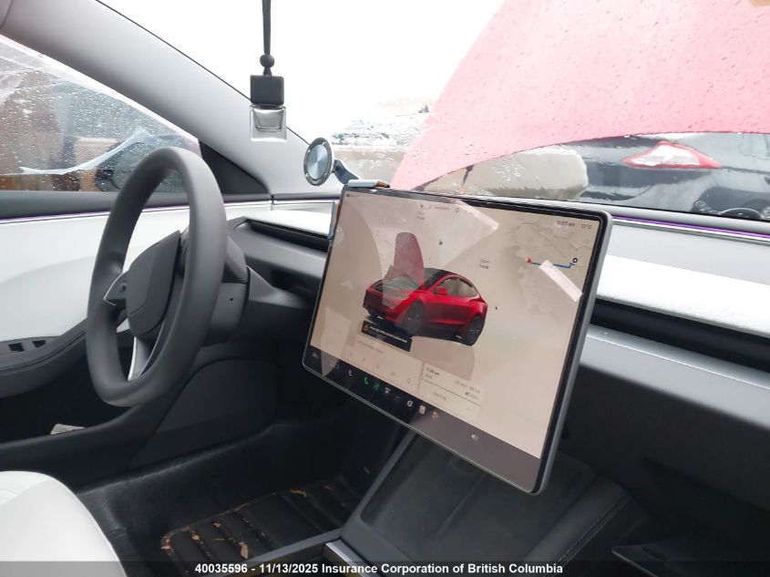 2024 Tesla Model 3 VIN: LRW3E7FA4RC136387 Lot: 40035596