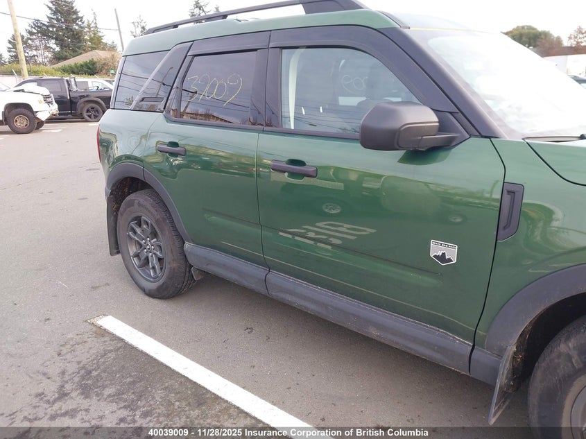 2024 Ford Bronco Sport Big Bend VIN: 3FMCR9B67RRE66655 Lot: 40039009