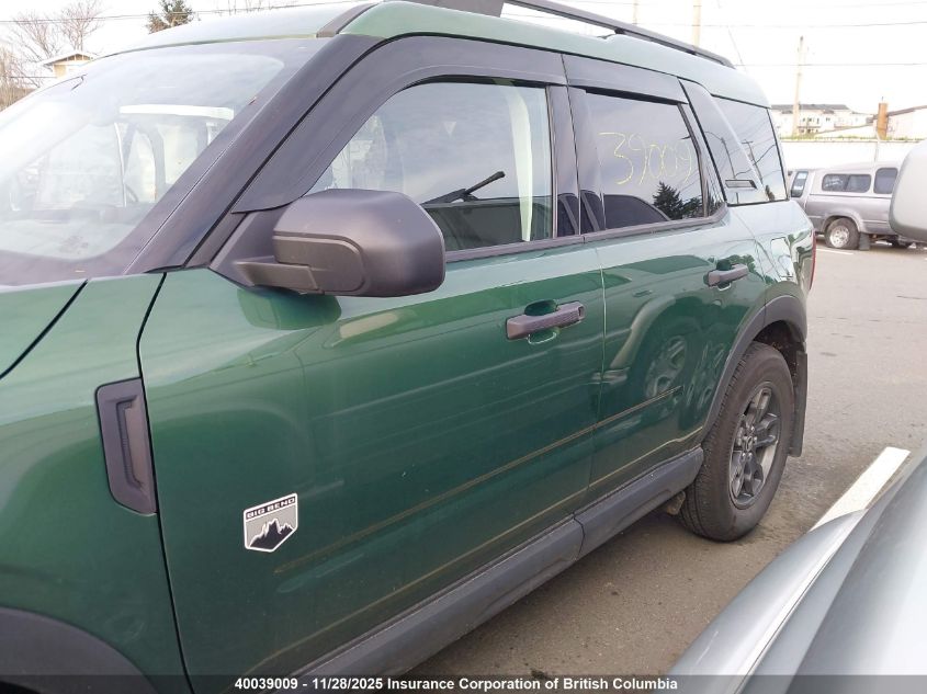 2024 Ford Bronco Sport Big Bend VIN: 3FMCR9B67RRE66655 Lot: 40039009