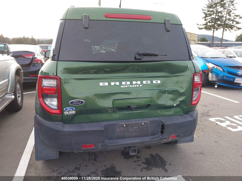 2024 Ford Bronco Sport Big Bend VIN: 3FMCR9B67RRE66655 Lot: 40039009