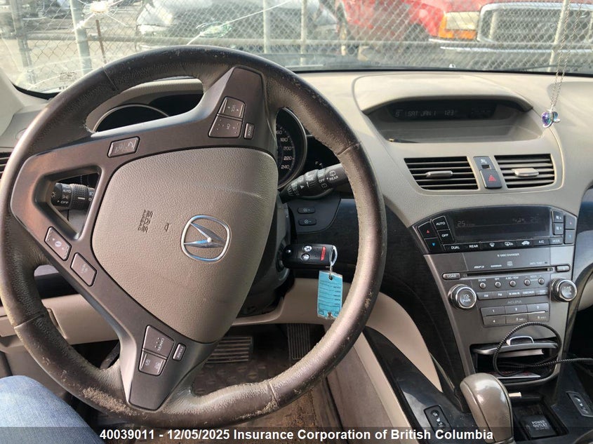 2HNYD28238H000875 2008 ACURA MDX photo no. 8
