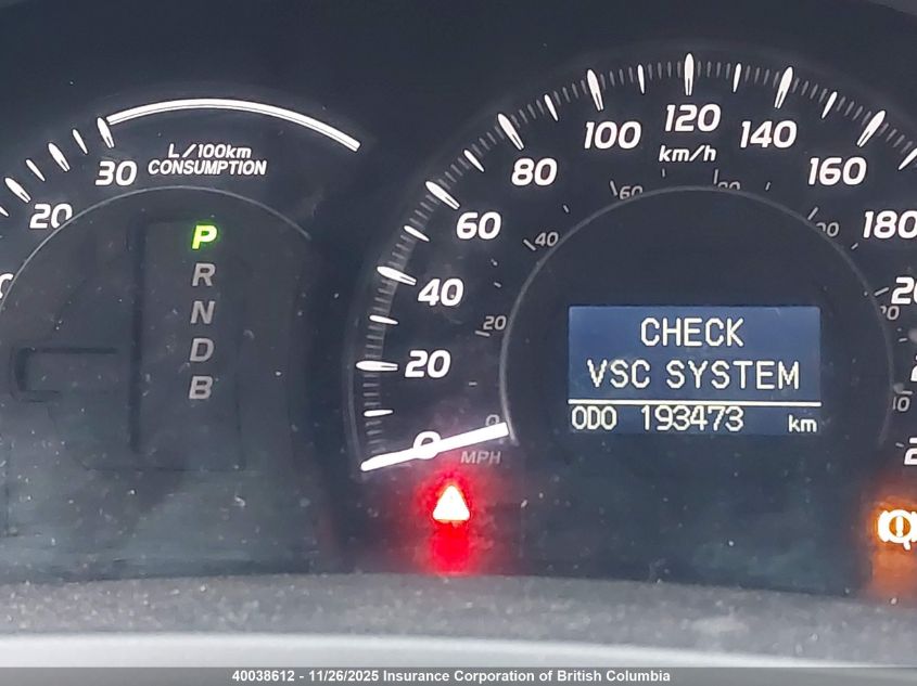 2008 Toyota Camry Hybrid VIN: 4T1BB46K38U056548 Lot: 40038612