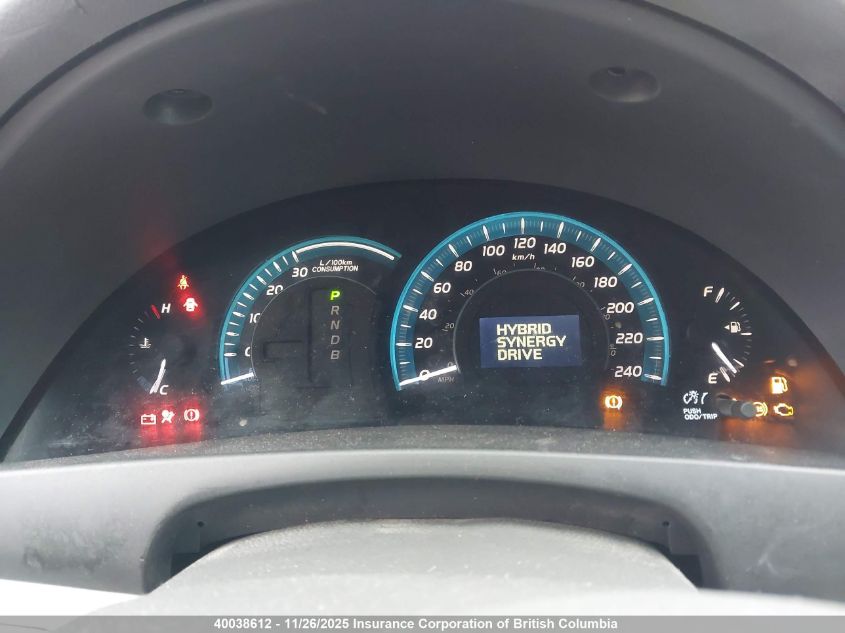 2008 Toyota Camry Hybrid VIN: 4T1BB46K38U056548 Lot: 40038612