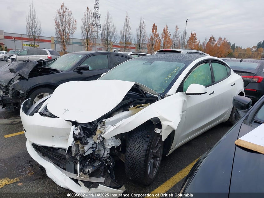 5YJ3E1EA3PF560368 2023 TESLA MODEL 3 photo no. 2