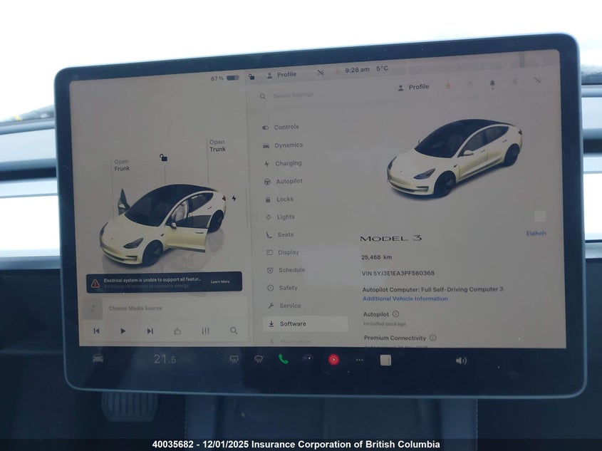 5YJ3E1EA3PF560368 2023 TESLA MODEL 3 photo no. 7