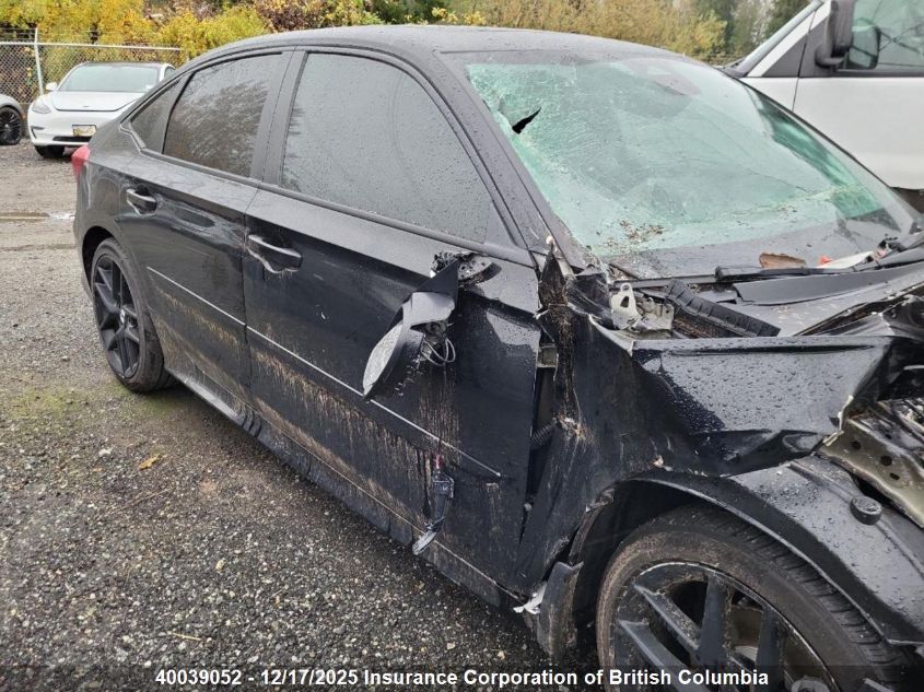 2025 Honda Civic VIN: 2HGFE4F80SH004842 Lot: 40039052