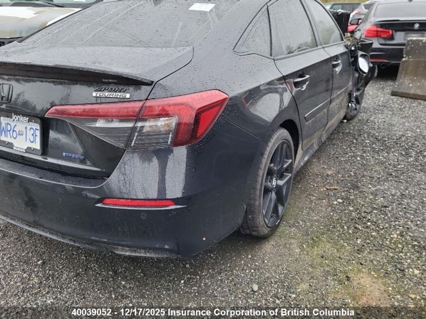 2025 Honda Civic VIN: 2HGFE4F80SH004842 Lot: 40039052