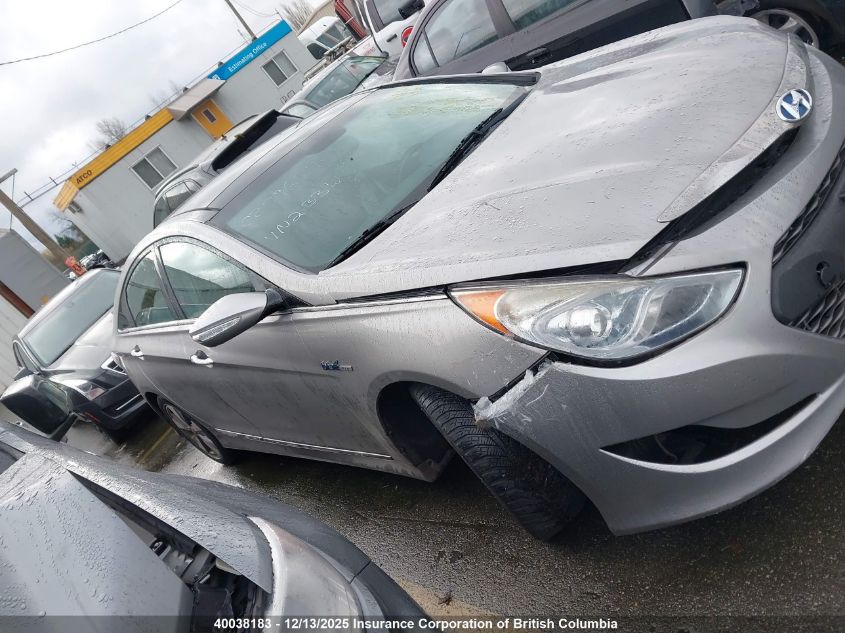 2012 Hyundai Sonata Hybrid Hybrid VIN: KMHEC4A40CA033886 Lot: 40038183