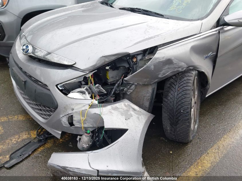 2012 Hyundai Sonata Hybrid Hybrid VIN: KMHEC4A40CA033886 Lot: 40038183