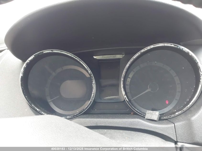 2012 Hyundai Sonata Hybrid Hybrid VIN: KMHEC4A40CA033886 Lot: 40038183