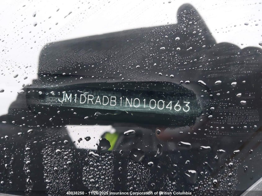 2022 Mazda Mx-30 Premium Plus VIN: JM1DRADB1N0100463 Lot: 40038250